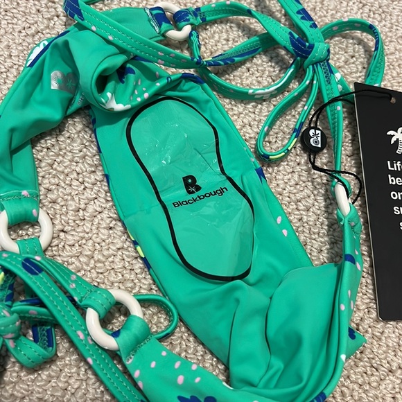 Blackbough Floral Cheeky String Bikini Bottom NWT - Picture 5 of 8